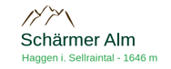 Schärmer Alm - St. Sigmund Logo Schärmer Alm - St. Sigmund