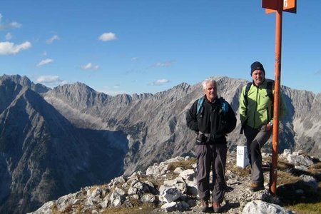 Große Arnspitze (2196 m) von Scharnitz