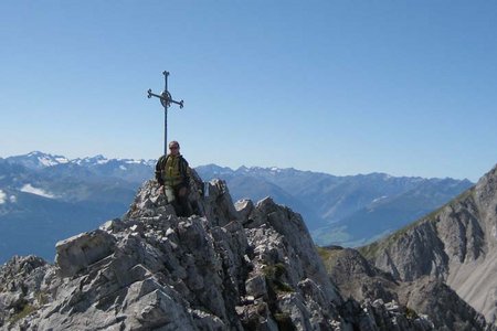 Pfeiser Spitze (2347 m) von der Pfeishütte