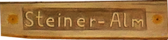 Logo Steiner Alm - Obernberg