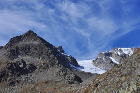 Aperer Turm (2986 m) von der Oberissalm