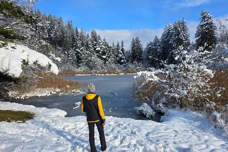 Winterwanderung Seerosenweiher – Lanser Kopf - Lansersee – Viller Moor