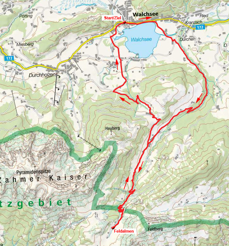 Feldalm von Walchsee Feldalm von Walchsee