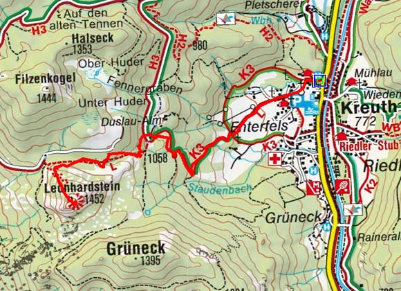 Leonhardstein (1449 m) von Kreuth Leonhardstein (1449 m) von Kreuth
