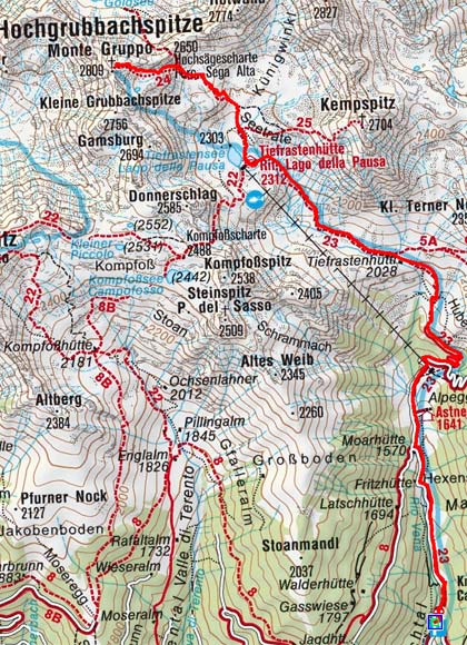 Hochgrubbachspitze (2809 m) aus dem Winnebachtal Hochgrubbachspitze (2809 m) aus dem Winnebachtal