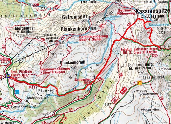 Kassianspitze (2581 m) von Reinswald Kassianspitze (2581 m) von Reinswald