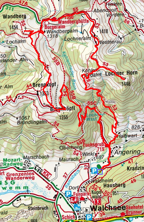 Lochner Horn – Brennkopf Rundwanderung Lochner Horn – Brennkopf Rundwanderung