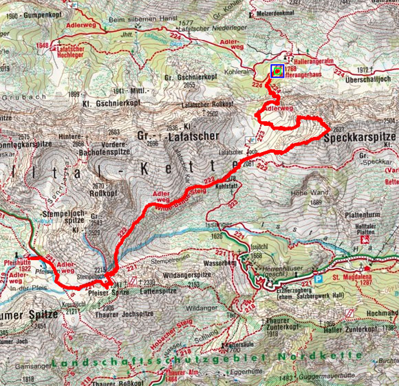 Südliche Karwendel Gipfel Rundtour - Tag 2