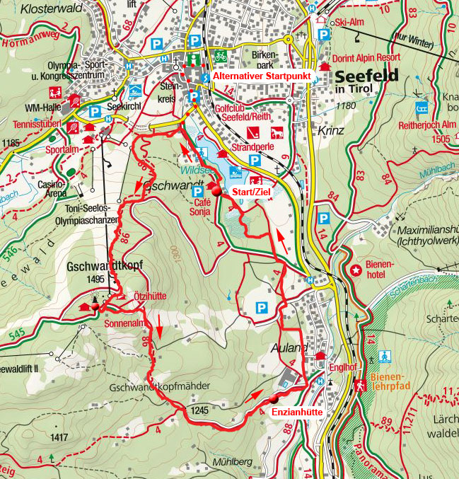 Gschwandtkopf-Überschreitung von Seefeld Gschwandtkopf-Überschreitung von Seefeld