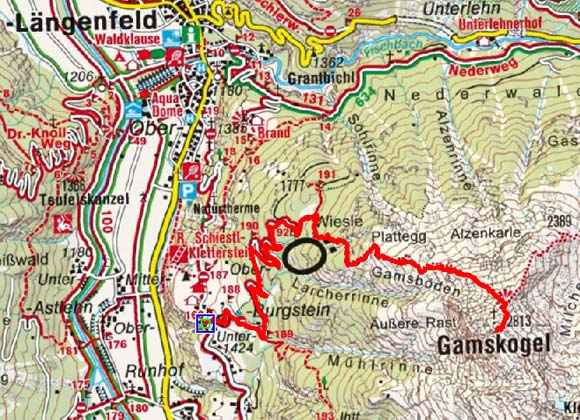 Gamskogel (2813 m) von Burgstein Gamskogel (2813 m) von Burgstein