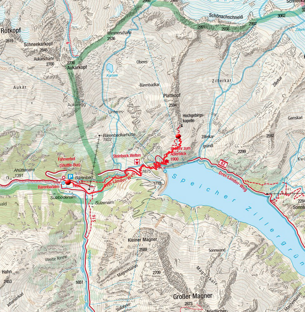 Wanderung zur Kapelle zum Hl. Valentin im Zillergrund Wanderung zur Kapelle zum Hl. Valentin im Zillergrund
