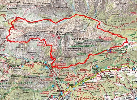 Knappensteig - Lafatscherjoch Rundwanderung (2 Tage) Knappensteig - Lafatscherjoch Rundwanderung (2 Tage)