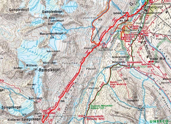 Ramolhaus (Ramolweg) von Obergurgl Ramolhaus (Ramolweg) von Obergurgl