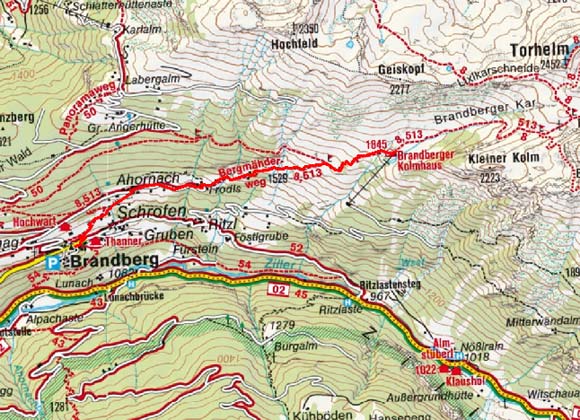 Brandberger Kolmhaus (1845 m) von Brandberg Brandberger Kolmhaus (1845 m) von Brandberg