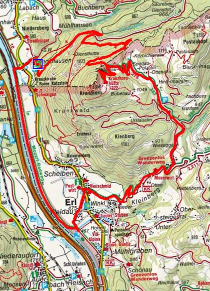 Kranzhornumrundung von Windshausen Kranzhornumrundung von Windshausen