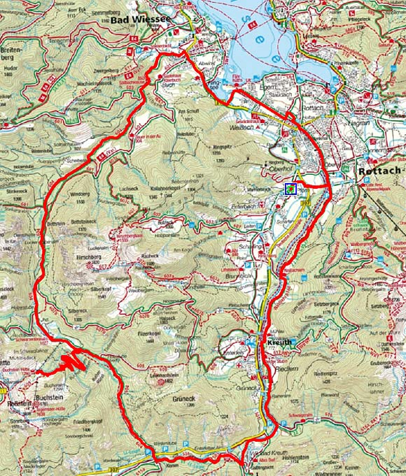 Rund um den Hirschberg mit Buchsteinhütte Rund um den Hirschberg mit Buchsteinhütte