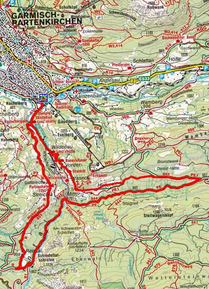 Partnachklamm Rundtour Partnachklamm Rundtour