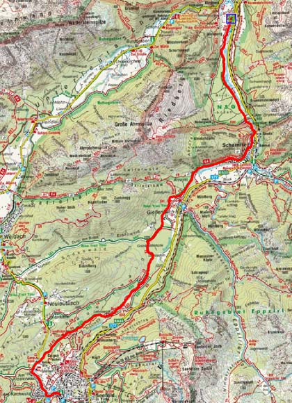 Mittenwald - Seefeld Mittenwald - Seefeld