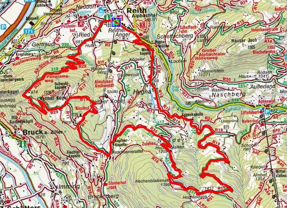 Reith - Reither Kogel - Hochlindalm Reith - Reither Kogel - Hochlindalm