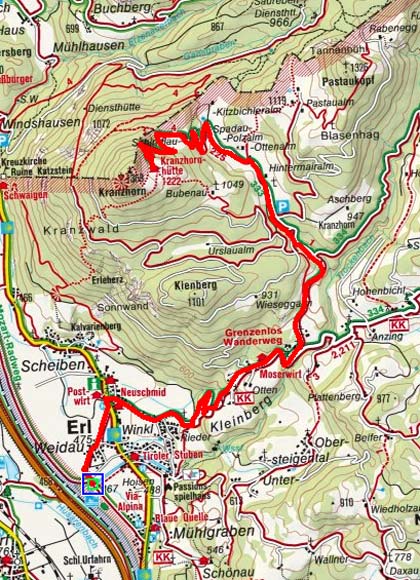 Erl - Kranzhornalm Erl - Kranzhornalm