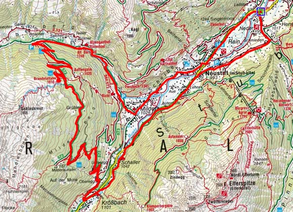 Neustift/Neder - Brandstattalm Neustift/Neder - Brandstattalm