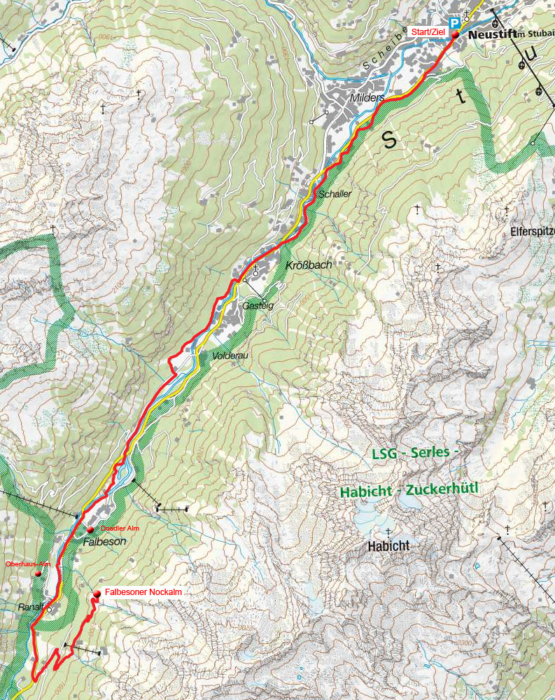 Falbesoner Nockalm von Neustift Falbesoner Nockalm von Neustift