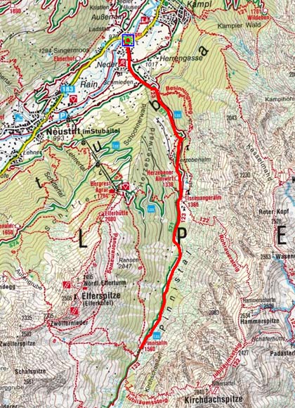 Neustift/Neder - Pinnisalm Neustift/Neder - Pinnisalm