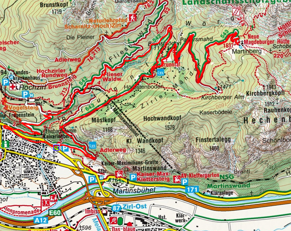 Neue Magdeburger Hütte - Jausenstation Brunntal Rundfahrt Neue Magdeburger Hütte - Jausenstation Brunntal Rundfahrt