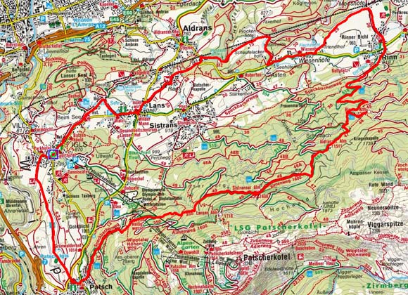Südliche Mittelgebirgs - Almenrunde Südliche Mittelgebirgs - Almenrunde