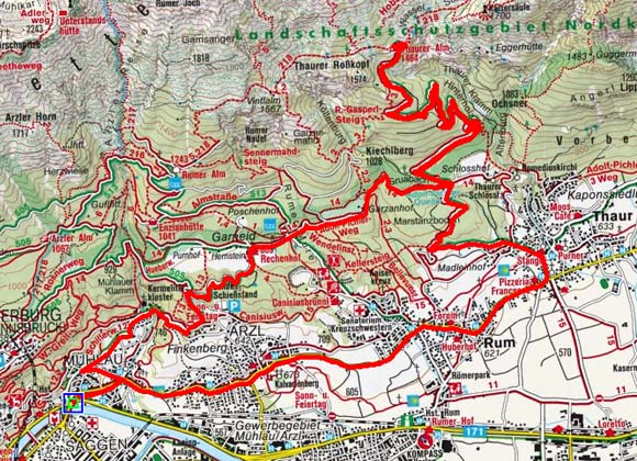 Innsbruck - Thaurer Alm Innsbruck - Thaurer Alm