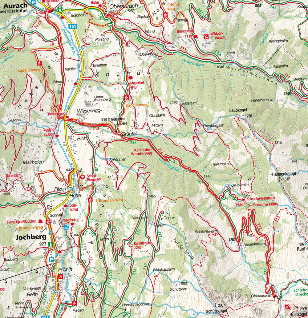 Kelchalmgraben-Tour von Unteraurach Kelchalmgraben-Tour von Unteraurach