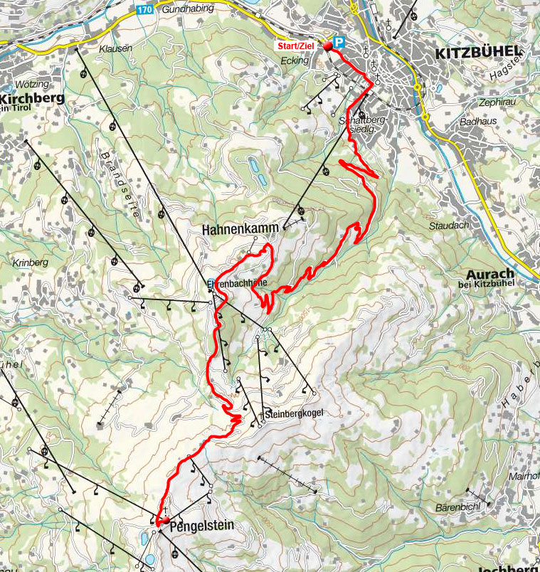 Von Kitzbühel auf den Pengelstein Von Kitzbühel auf den Pengelstein
