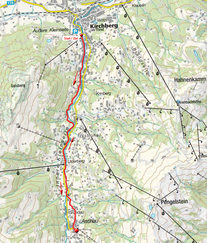 Aschau von Kirchberg in Tirol Aschau von Kirchberg in Tirol