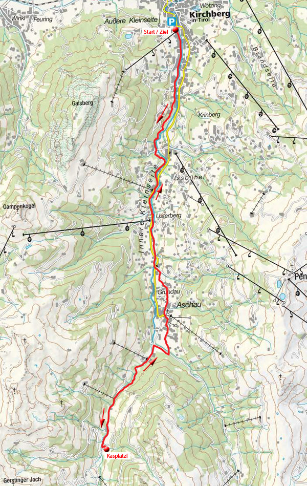Kasplatzl von Kirchberg in Tirol Kasplatzl von Kirchberg in Tirol