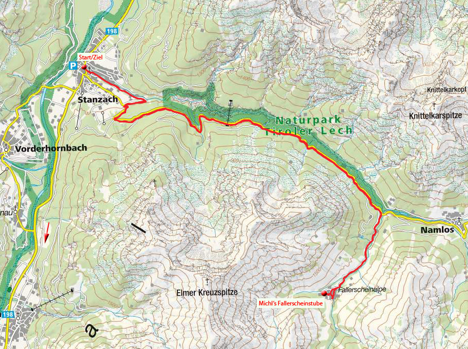 Almdorf Fallerschein & Michl’s Fallerscheinstube von Stanzach Almdorf Fallerschein & Michl’s Fallerscheinstube von Stanzach
