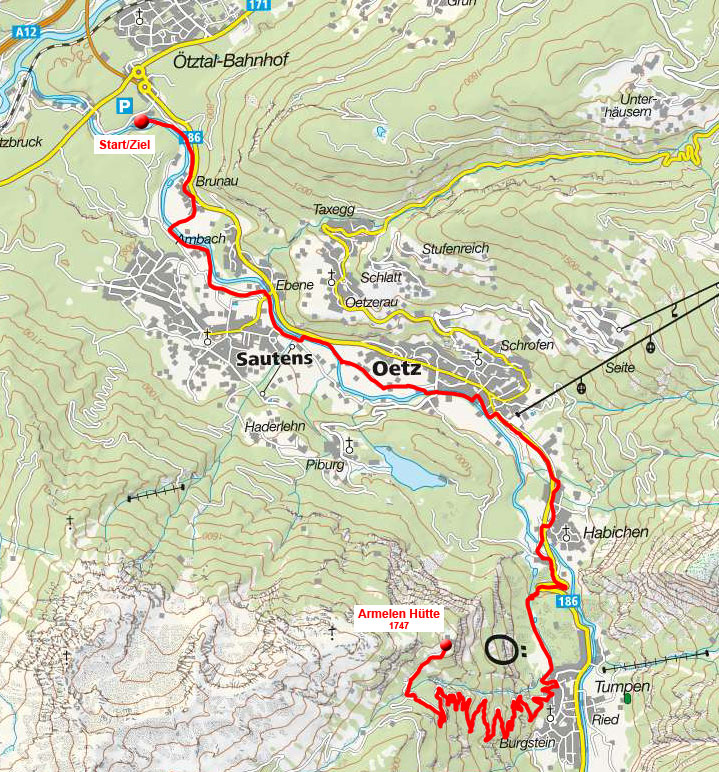 Armelen Hütte von der Area 47 Armelen Hütte von der Area 47