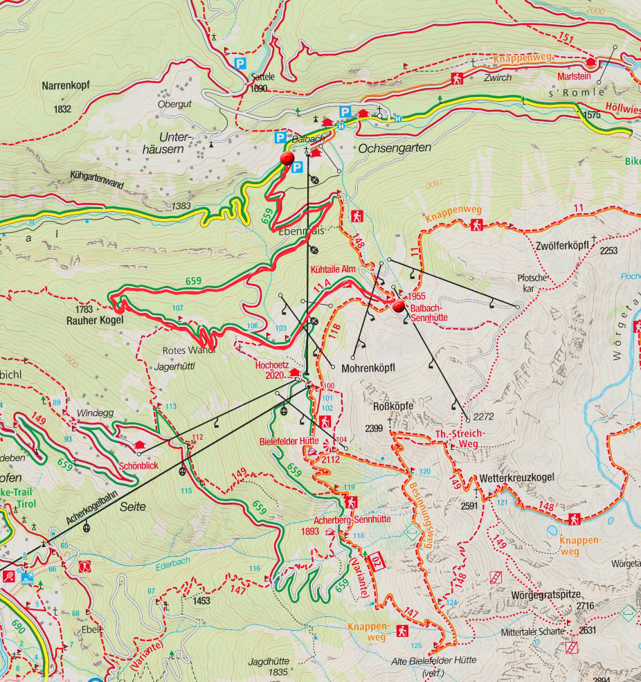MTB- & E-Bike-Tour: Von Ochsengarten zur Balbachalm MTB- & E-Bike-Tour: Von Ochsengarten zur Balbachalm