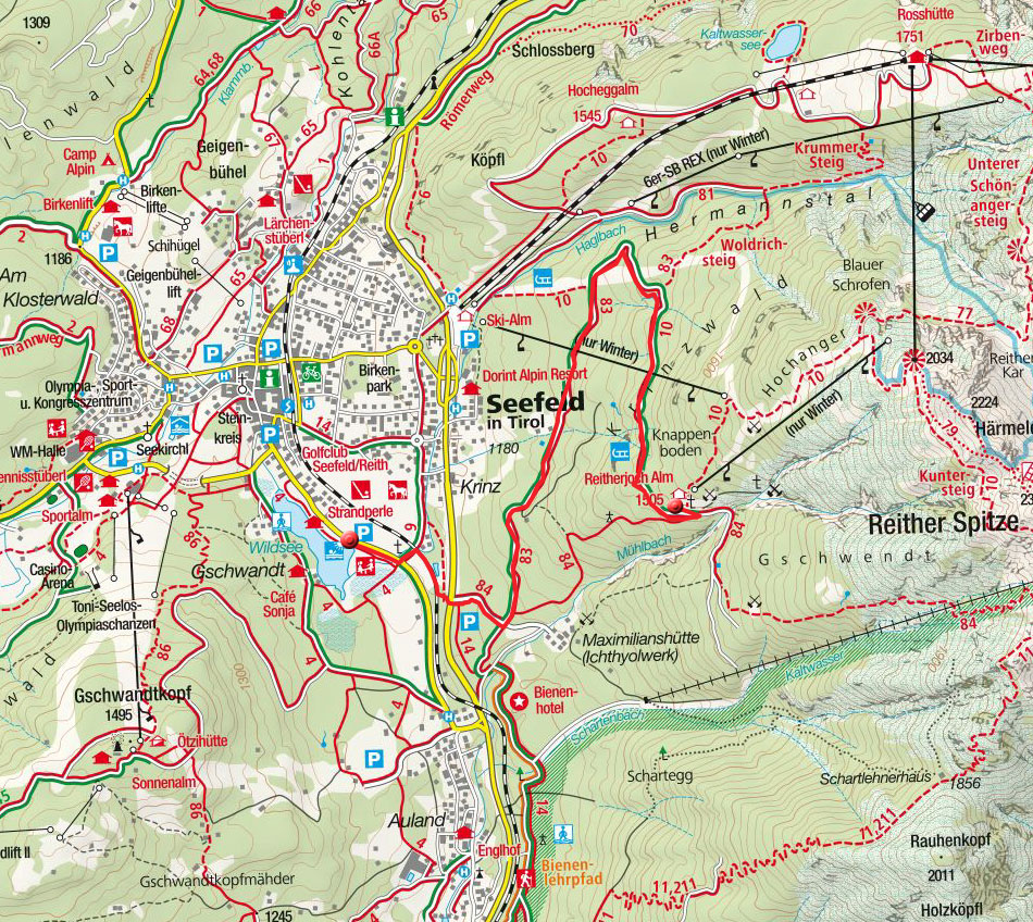 Seefeld - Reitherjochalm Seefeld - Reitherjochalm