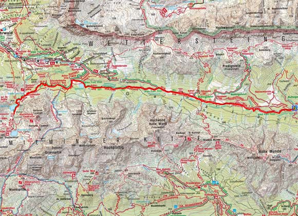 Durch das Gaistal zum Seebensee Durch das Gaistal zum Seebensee