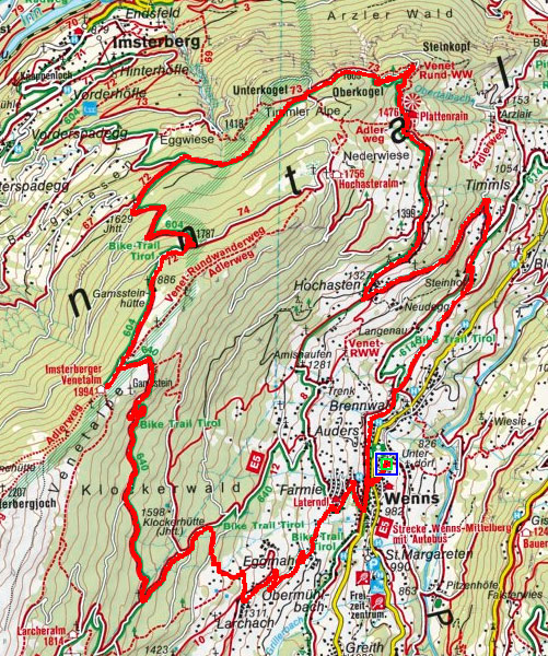 Venetalm – Plattenrainalm Runde Venetalm – Plattenrainalm Runde