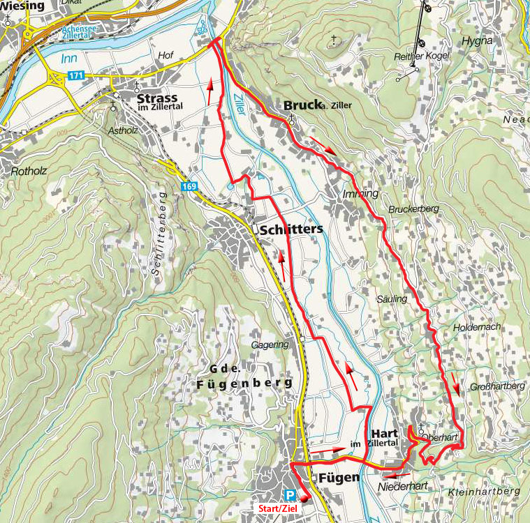 Fügen – Bruck - Hart Fügen – Bruck - Hart