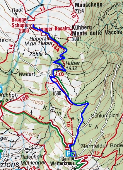 Brugger Schupfe - Naturrodelbahn Brugger Schupfe - Naturrodelbahn