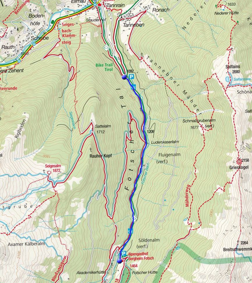 Naturrodelbahn Fotsch Naturrodelbahn Fotsch