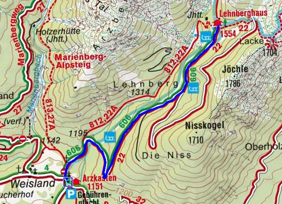 Lehnberghaus - Naturrodelbahn Lehnberghaus - Naturrodelbahn