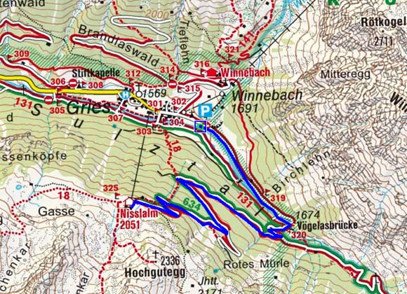 Nisslalm - Naturrodelbahn Nisslalm - Naturrodelbahn