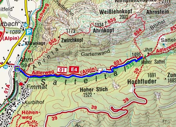Hoher Sattel - Naturrodelbahn Hoher Sattel - Naturrodelbahn