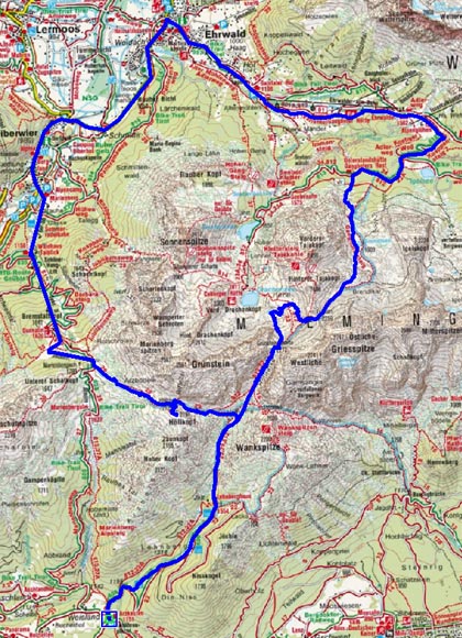 Grünsteinumfahrung aus dem Inntal Grünsteinumfahrung aus dem Inntal