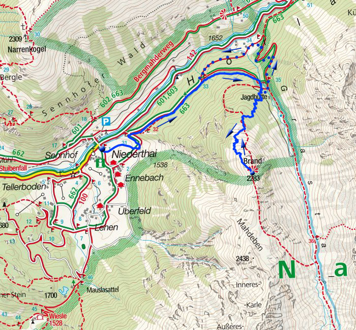 Brand (2283m) von Niederthai Brand (2283m) von Niederthai