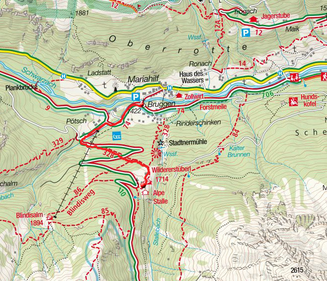 Alpe Stalle von Maria Hilf im Defereggental Alpe Stalle von Maria Hilf im Defereggental