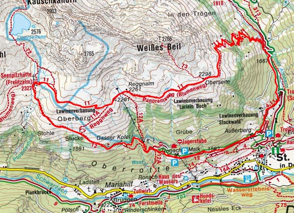 Alpenblumenweg Oberseit Alpenblumenweg Oberseit